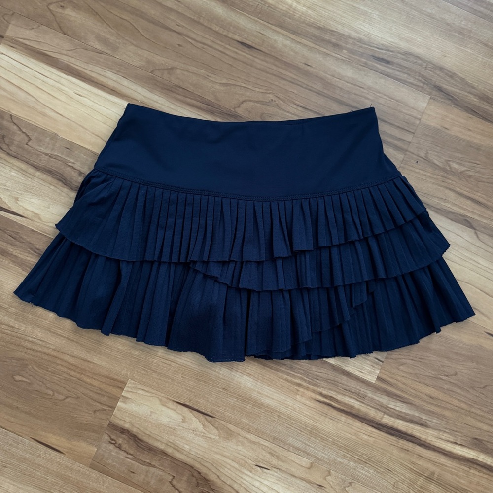 NWOT Lucky in Love Tiered Mesh Tennis Skirt - S
